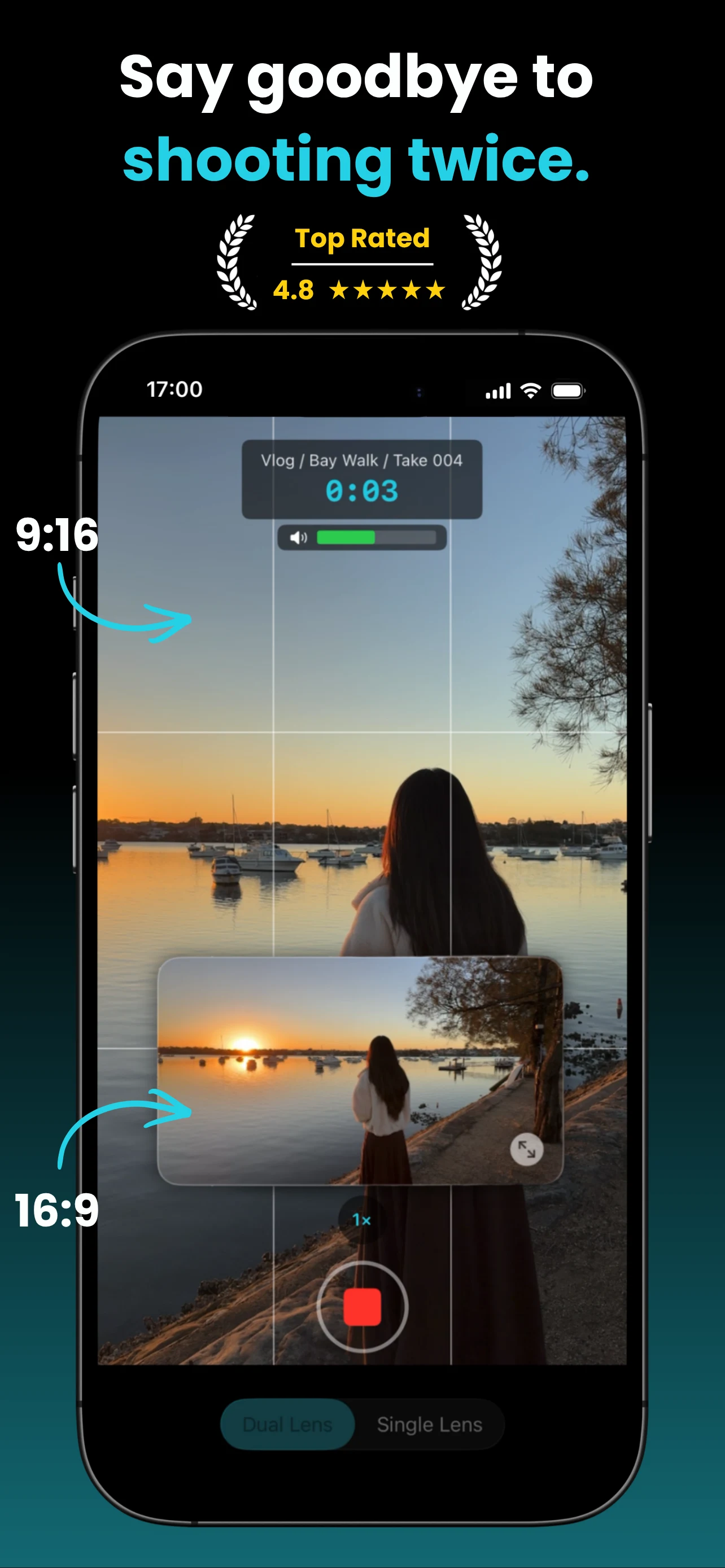 ContentCam: Dual Camera Video screenshot