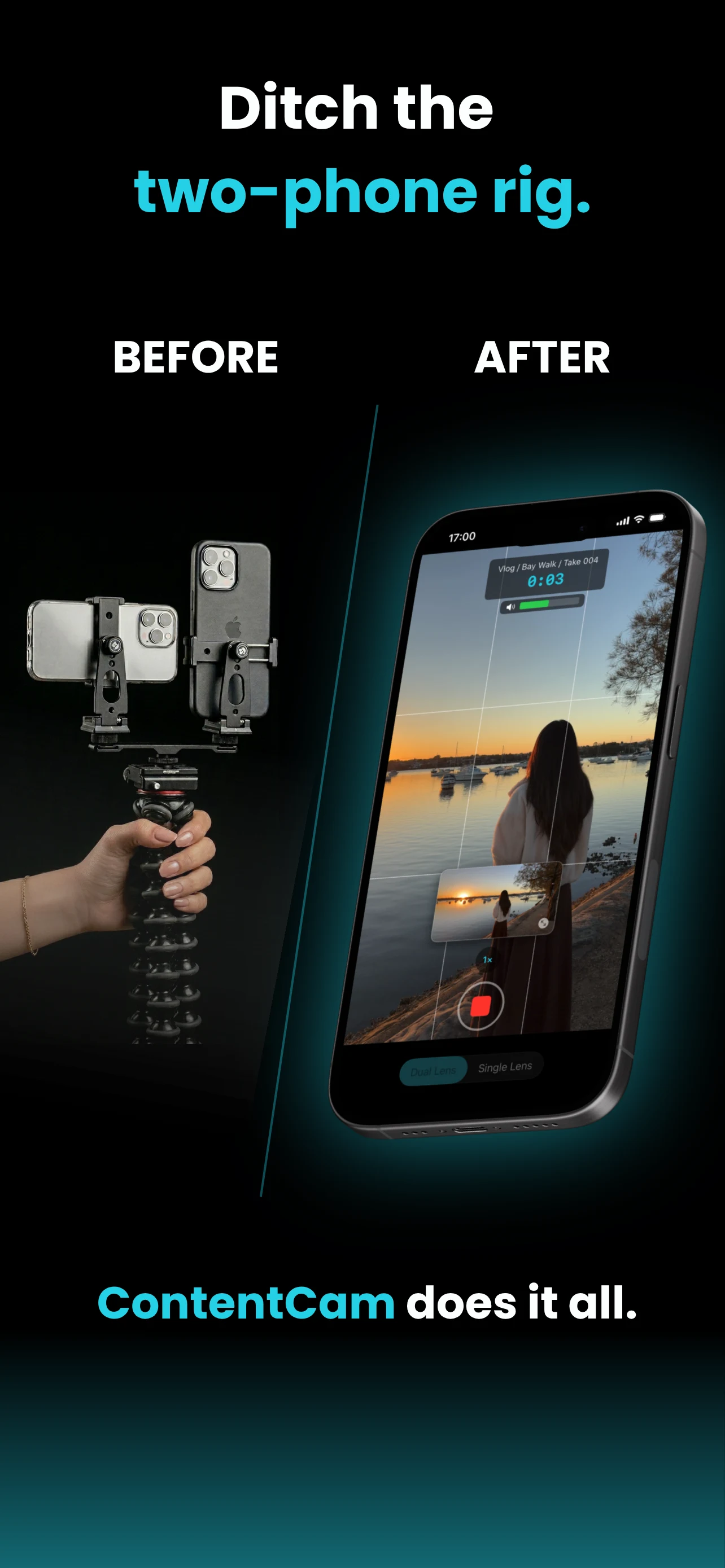ContentCam: Dual Camera Video screenshot